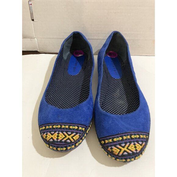 Madden Girl Womens Size 8.5 Blue Flats shoes - Picture 2 of 8